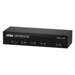 Splitter vidéo VGA 4 In / 1 Out Audio & RS 232
