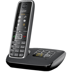 Téléphone répondeur DECT Gigaset C530A noir