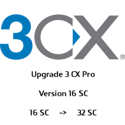 3CX Phone System Pro de 16SC à 32SC