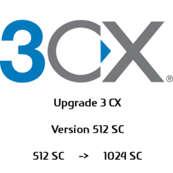 3CX Phone System upgrade de 512SC à 1024SC