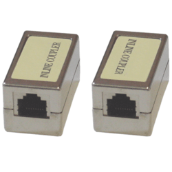 Coupleur RJ45 Femelle / Femelle Cat 6 blindé