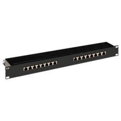 Panneau de brassage 16 ports STP Cat 6