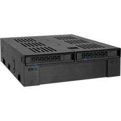 Rack Amovible 5,25" 2x 2,5" Sata/SAS + 1 empl.3,5"