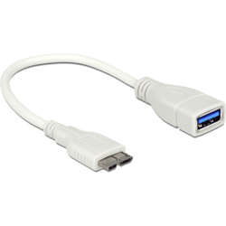 Adaptateur micro USB 3.0 M > USB 3.0 A F 20cm
