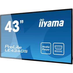 Moniteur 43" Amva Led Full HD HP VGA/DVI/HDMI