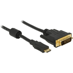 Câble vidéo HDMI mini-C / DVI 24+1 Mâle 1m