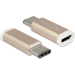 Adaptateur USB Type C Mâle PC / micro B F périph.