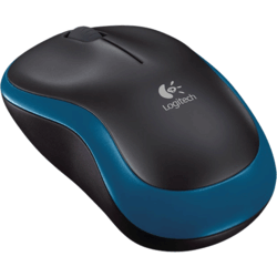 Souris USB wireless silver M185 Logitech bleu