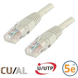 Cordon RJ45 Cat 5e U/UTP Classic 0.3m beige