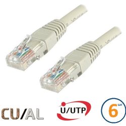 Cordon RJ45 Cat 6 U/UTP Classic 30cm beige