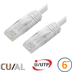 Cordon RJ45 Cat 6 U/UTP Classic 30cm blanc