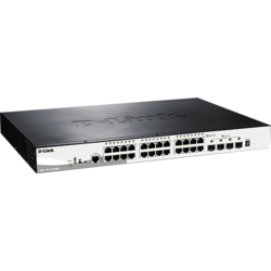 SMART Pro 24 Ports Giga PoE at 370W + 4 SFP+