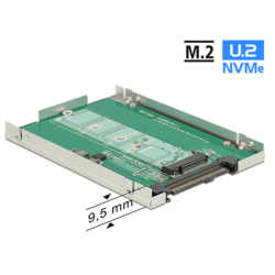 Convertisseur 2"1/2 U.2 SFF-8639 > M.2 NGFF NVMe M