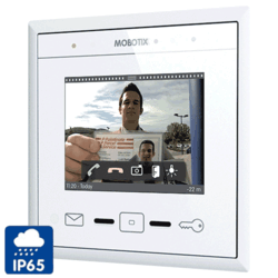Module LCD MX-Display+ extérieur blanc IP65