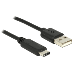 Câble USB 2.0 A M > Type C 50cm