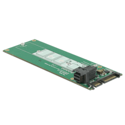 Adaptateur Sata 22 point SFF-8643 NVMe > M.2 Key M