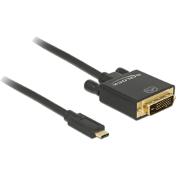 Câble USB Type C -> DVI 24+1 mâle 4K 30Hz 3m