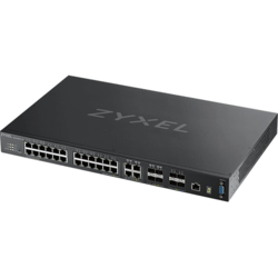 Switch 19" L3 24 ports Giga RJ45 + 4 RJ/SFP