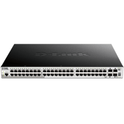 Smart Pro 48 Ports Giga PoE at 370W + 4 SFP+