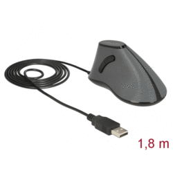 Souris filaire USB ergonomique 5 boutons