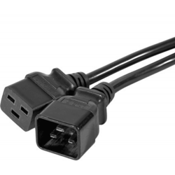 Câble d'alimentation IEC C20 - C19 3m 1.5mm² 16A
