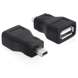 Adaptateur USB A Femelle / Mini USB Mâle