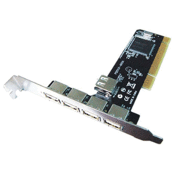 Carte USB 2.0 PCI 2 ports Chipset NEC
