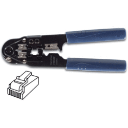 Pince à sertir & coupante pour connecteur RJ45