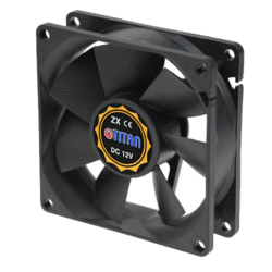 Ventilateur 80x80x25mm 2000-3000tr/mn roulement