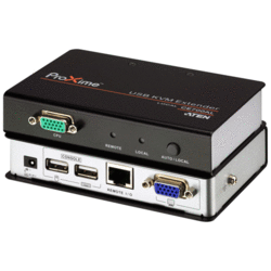 Console extender Cat 5 USB VGA 1280x1024 150m