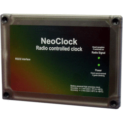 Synchronisation horaire NeoClock indus. IP67