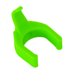 Boîte de 50 clips pour Câbles PATCHSEE vert fluo