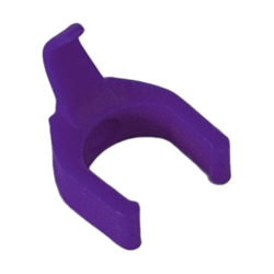 Boîte de 50 clips pour Câbles PATCHSEE violet