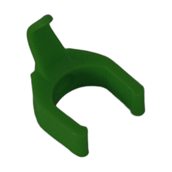 Boîte de 50 clips pour Câbles PATCHSEE vert