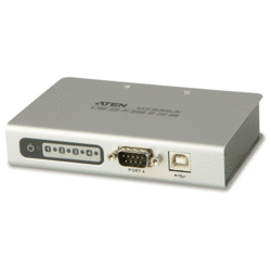 Adaptateur USB série RS232 4 ports DB9 Mâle