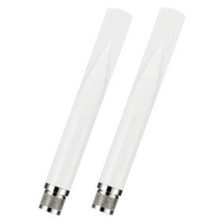 Pack de 2 antennes extérieurs Omni 5 dBi 2,4/5 Ghz